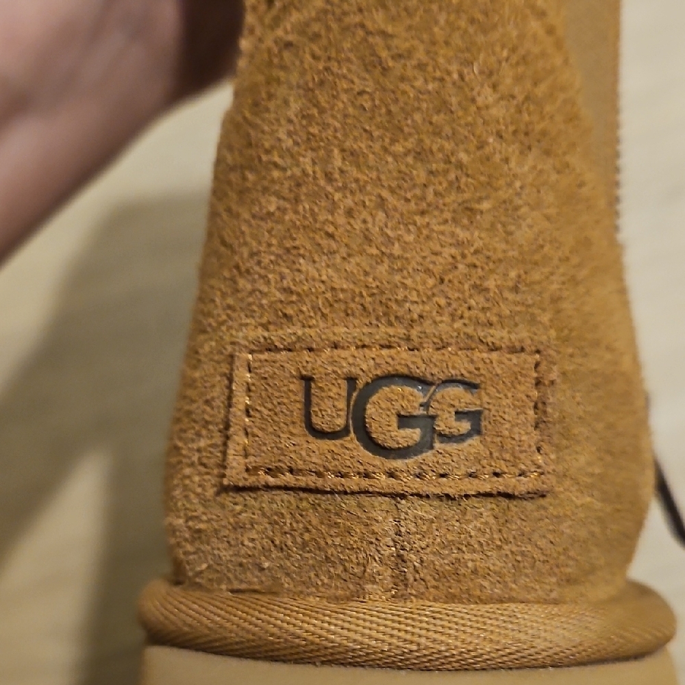 UGG Brown Platform Winter Boots - Picture 3 of 10